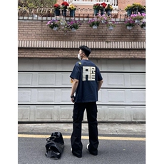 1506/QCX72200/P34刺绣款短袖，男装T恤，星座1506