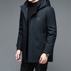 DW21142冬季男士羽绒服外套男装一衣三穿修身白鸭绒加肥加大P269，男装羽绒服，电商B360