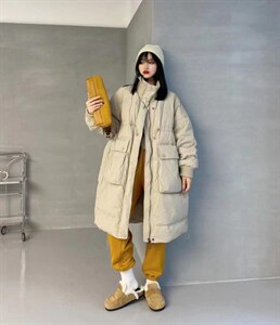 长款羽绒服,女装羽绒服,兰雨曦