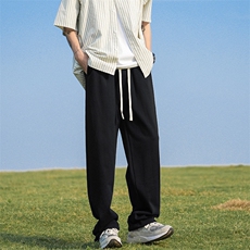 A310-23KG30015-P55-X79-成分：64棉36聚酯纤维-外景，男装休闲裤，电商A310
