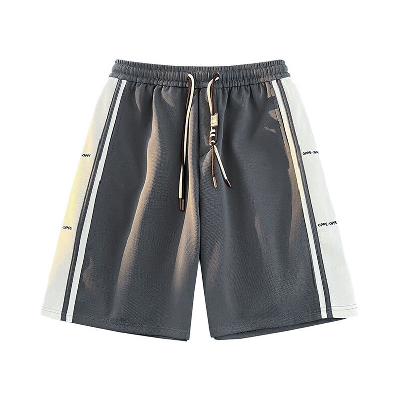 拼色抽绳短裤男夏季设计宽松休闲潮流百搭短裤DK1028P25,男装牛仔裤,电商A128