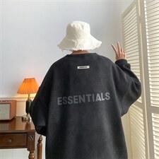 ！22秋港风ess麂皮绒圆领卫衣JW1906-p50控68（抖音不可售），男装卫衣，星座508（原C305）
