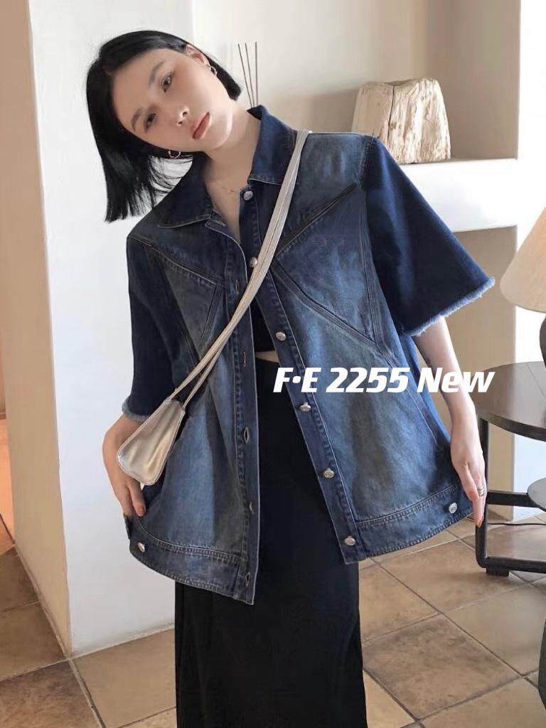 秋季上新三角口袋牛仔外套，其它，菲儿
