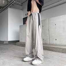 美式高街机能冲锋裤夏季新款设计感拼色休闲裤男现货K7964-P40，男装休闲裤，星座512-3