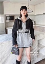 欧货同款收腰版拼接外套，其它，玩美