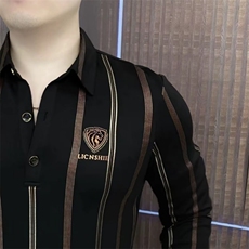 2025秋冬主推长袖衬衫男休闲商务网络图片上图谨cs001-p45，男装衬衫，星座1602（原101B）