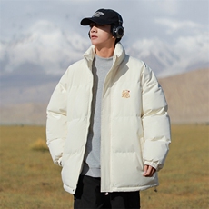现货抖音得物可供视频冬季三防加厚羽绒棉衣外套面包棉服81154，男装棉衣，电商A486