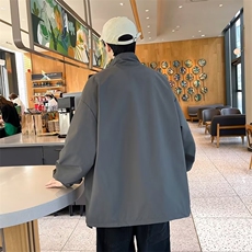 山系户外速干冲锋衣高街潮牌宽松登山工装外套男JK022-P58，男装夹克，星座1001-1