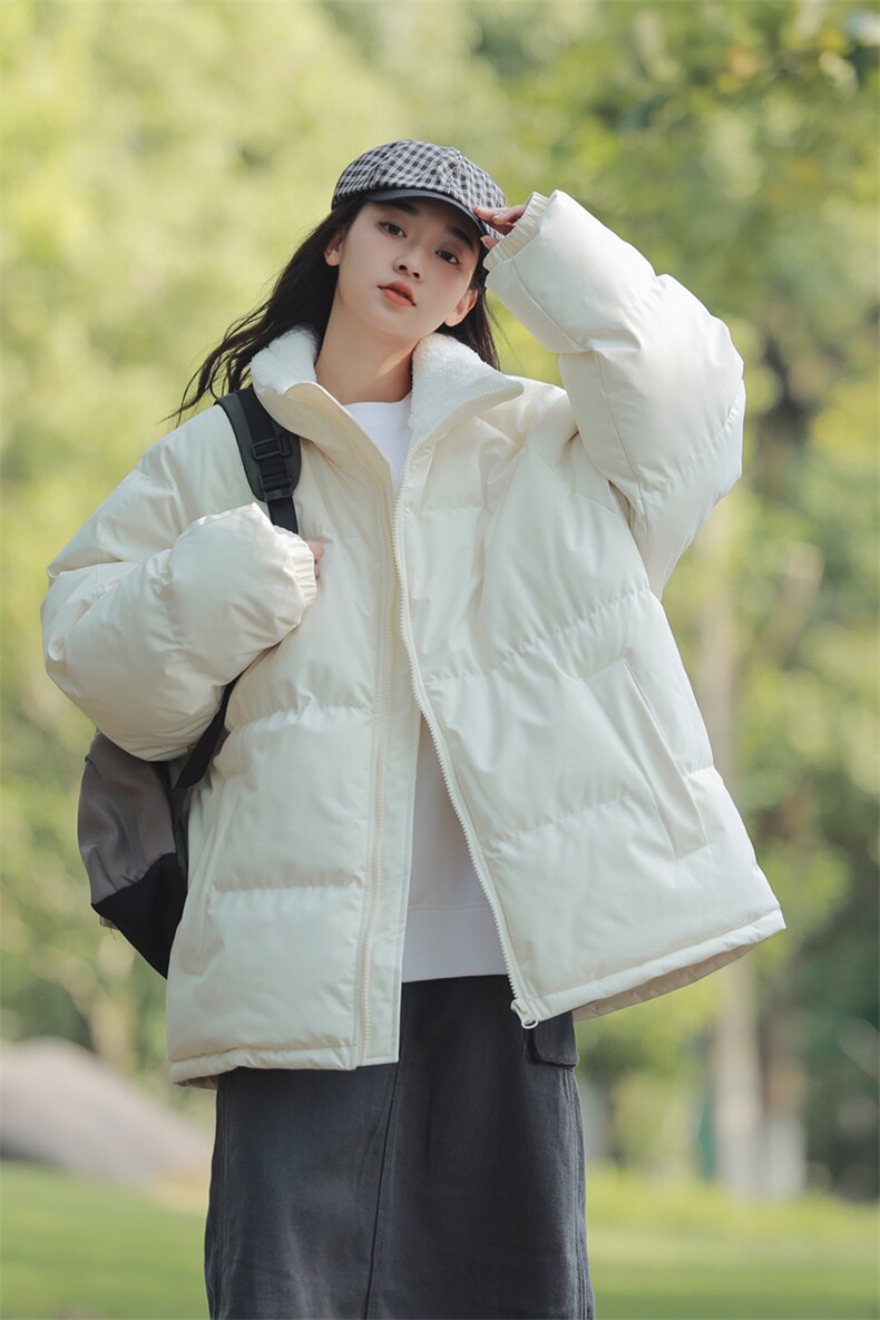 抖音直播连帽棉衣假两件加厚棉袄情侣款百搭面包服MY111-P65,男装棉衣,星座1402-1