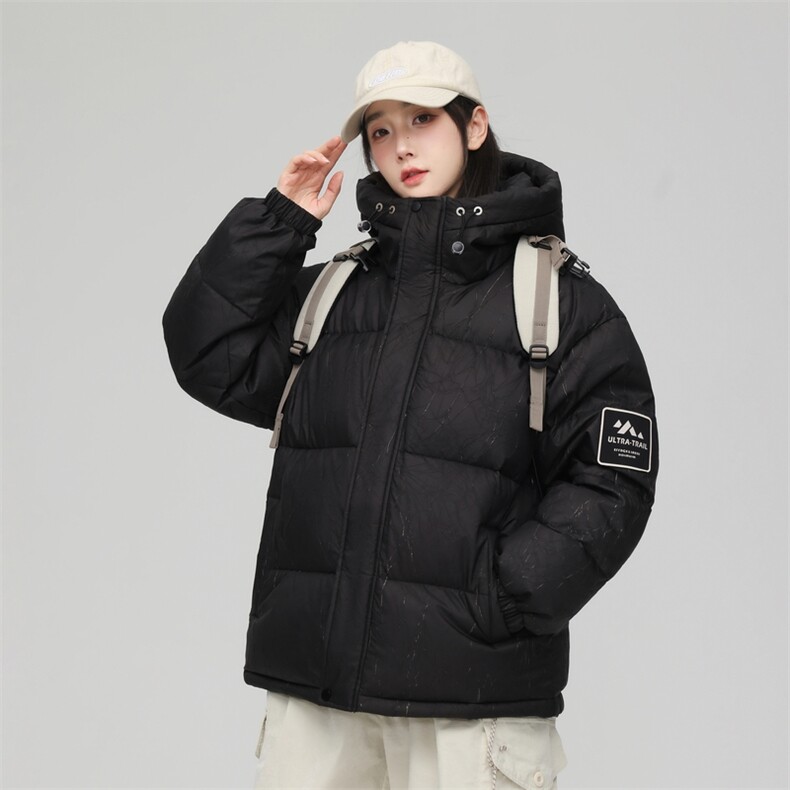 新标90白鸭绒连帽羽绒服时尚休闲简约百搭外套BL0617-P268,男装羽绒服,电商B306