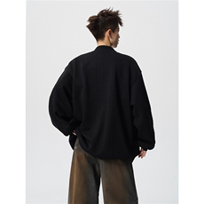 【叠穿内搭神器】WY5533-P50特控887142-P33特大码提花开衫针织，男装卫衣，电商D232