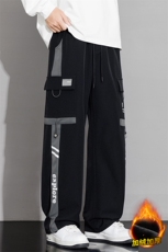 男士加绒加厚休闲户外保暖工装裤JRK223-P52大码元，男装棉衣，星座209