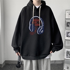 连帽卫衣男大码胖子帽衫大号运动服WY2422-P35，男装卫衣，电商A040