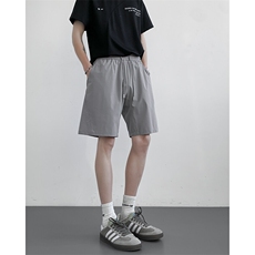 夏季柳叶裆微弹速干短裤XZ604-DK219-特P25控48，男装牛仔裤，星座604