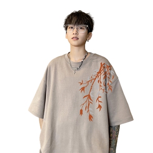 230g重磅纯棉! 夏季短袖t恤男半袖男   XT503-特P19图片