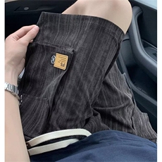 美式扎染条纹口袋工装短裤男港风宽松五分裤夏季休闲中裤K816，男装牛仔裤，星座1116A（原606A-3）
