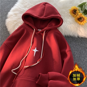 高克重抖音品质印花连帽卫衣715-6-WYB02P55(加绒60控88）图片
