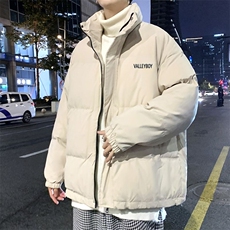 面包服男生秋冬季韩版潮流加厚棉服立领潮牌ins宽松痞帅棉衣外套，男装棉衣，星座1013-1