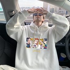 8XL连帽卫衣男大码胖子帽衫大号运动服WY2396-P35加绒款-P40，男装卫衣，电商A040