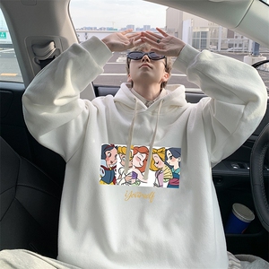 8XL连帽卫衣男大码胖子帽衫大号运动服WY2396-P35 加绒款-P40图片