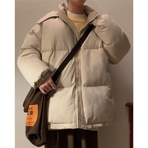 黄墙港风冬季休闲时尚宽松立领连帽棉服A247-MY200特批80控138图片