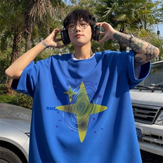 ！2025夏季新款男士华夫格短袖T恤情侣半袖TXH2405特P19，男装T恤，电商B220