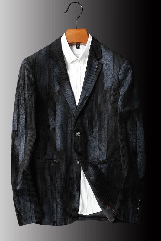 【挂拍】2021新款小西装外套灯芯绒男士单西服C612P165,男装西服,电商D225