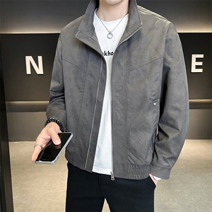 秋季外套男2025新款时尚潮牌帅气立领夹克上衣服 A313-9319-P128图片