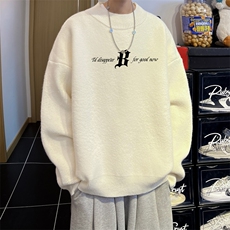 高质量！秋冬季半高领毛衣男士加绒加厚线衣男针织衫男MY110-P45，男装针织衫/毛衣，电商B367