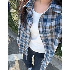 美式高街潮牌休闲上衣潮流宽松衬衫A086-CS2214-P30，男装衬衫，电商基地A086