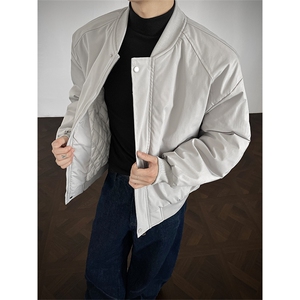 支持二开 冬装加棉加厚夹克外套棉衣男女立领棒球服棉服 M815-P65图片