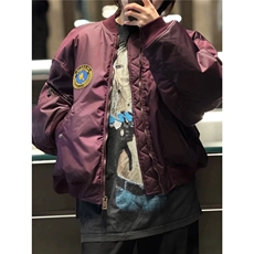 冬季棉服男短款机能工装外套刺绣潮设计感拉链夹棉棉服，男装棉衣，星座1210-1