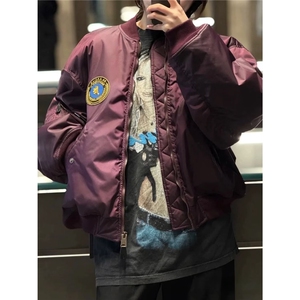 冬季棉服男短款机能工装外套刺绣潮设计感拉链夹棉棉服图片