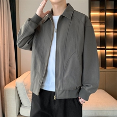 2026春季新款水洗棉夹克男青少年学生潮流外套，男装夹克，星座1206-1（原A206-1）