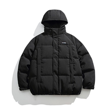 2026冬季新款男日系潮牌纯色连帽白鸭绒羽绒服加厚外套YR28-F235，男装羽绒服，电商A101（原外27）
