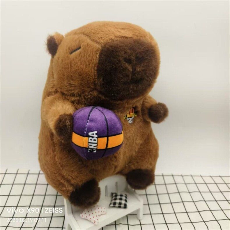 足球水豚，王艳涛毛绒玩具厂