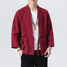 民族风开衫电商A100-707-P35防晒服，男装夹克，电商A100