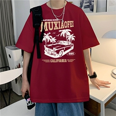 酒红色