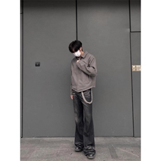 【有货】cleanfit灰色短款盔甲外套男春秋高级感夹克S260LL-P65，男装夹克，星座1007（原301D）