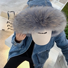 超大毛领牛仔派克服，其它，转角爱尚