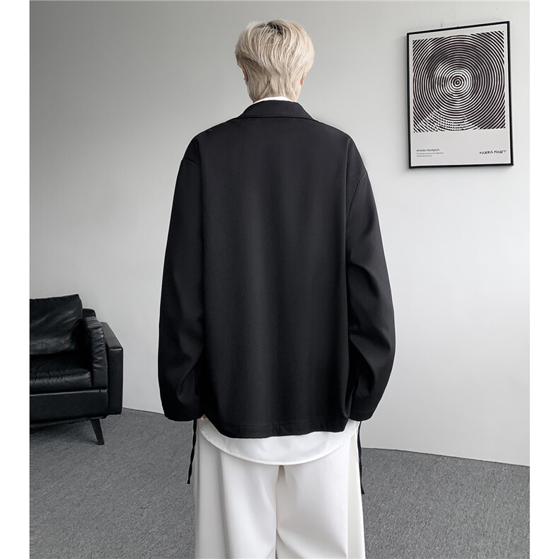 现货KS1162-特P50控98新中式小众西装大码外套长袖,男装衬衫,电商A059
