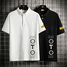 PL57114-P35翻领短袖polo衫男大码胖子半袖t恤男有领保罗衫，男装Polo衫，电商A040A