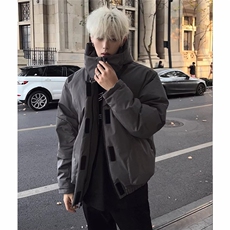 网图高街棉衣加厚面包服解构连帽立领棉服外套A025-TY12530-P95，男装棉衣，电商A025