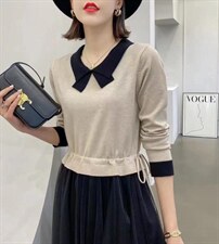 秋装连衣裙，女装连衣裙，雨恋依香