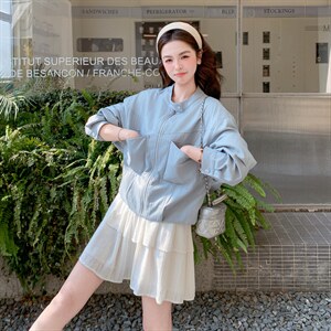 现货 春季新款休闲皮衣2c098-2612p145k238图片