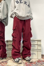 903-SK38-特P50【79】灯芯绒复合加厚工装裤降落伞裤！5，男装工装外套，星座903