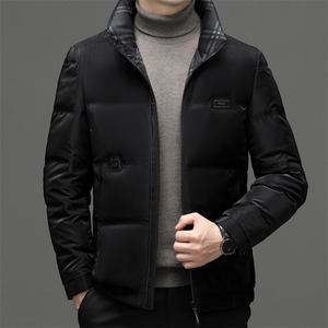 CG72802钱塘2020-2冬季厚款百搭立领中年男士商务休闲羽绒服P220图片