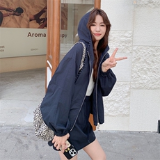 美式设计感休闲运动套装女2025春秋季新款显瘦工装外套短裙两件套，女装套装/套裙，2C198
