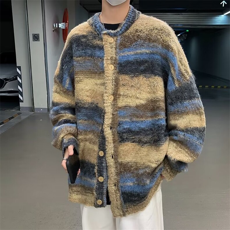 美式毛衣男慵懒风休闲针织衫MY242P55,男装针织衫/毛衣,星座1116-2