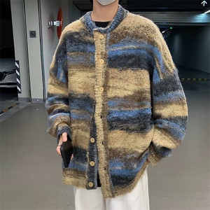 美式毛衣男慵懒风休闲针织衫 MY242 P55图片